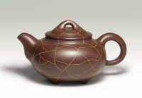 紫砂壶图片：缤纷传炉 - 美壶网