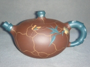 紫砂壶图片：笠竹壶 - 美壶网