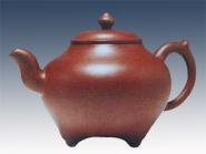 紫砂壶图片：三足传炉 - 美壶网