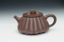 紫砂壶图片：菱形石瓢（吉祥制） - 美壶网