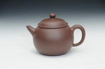 紫砂壶图片：橄榄壶（吉祥制） - 美壶网