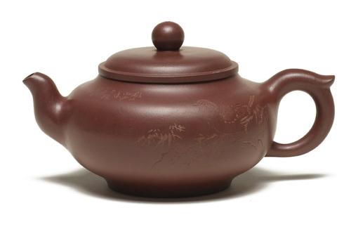 蒋丽娟紫砂壶 得福 