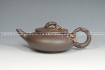 紫砂壶图片：花枝俏 - 美壶网