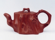 紫砂壶图片：树桩 250CC 130CC - 美壶网