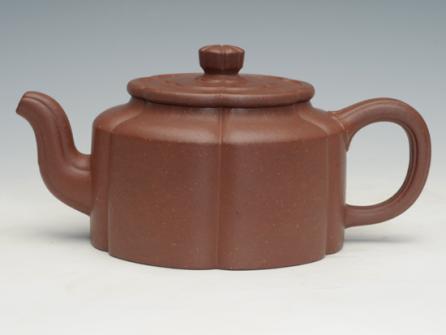 张太友紫砂壶 梅花周盘壶 