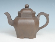 紫砂壶图片：六方鼎壶 - 美壶网