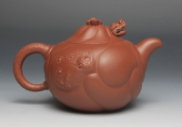 紫砂壶图片：老鱼化龙 - 美壶网