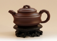 紫砂壶图片：双线竹鼓 - 美壶网