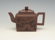 紫砂壶图片：鸣远四方 - 美壶网