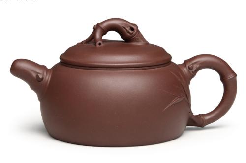 曹建国紫砂壶 竹鼓 