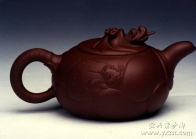 紫砂壶图片：鱼化龙 - 美壶网
