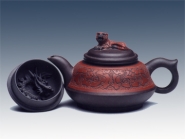 紫砂壶图片：藏龙卧虎壶 - 美壶网