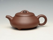 紫砂壶图片：汉棠石瓢紫泥 - 美壶网