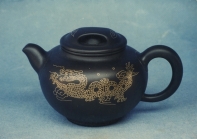 紫砂壶图片：金丝嵌龙 - 美壶网