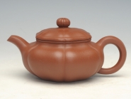 紫砂壶图片：葵仿古 黄龙山原矿... - 美壶网