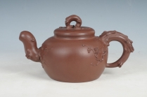 紫砂壶图片：梅花咏春 - 美壶网