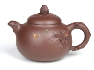 紫砂壶图片：国色天香（牡丹） ... - 美壶网
