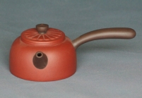 紫砂壶图片：横把小菊花 - 美壶网