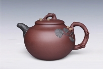 紫砂壶图片：银杏 - 美壶网