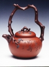 紫砂壶图片：东坡提梁壶 - 美壶网