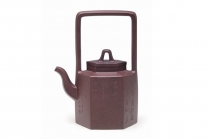 紫砂壶图片：六方提梁 - 美壶网