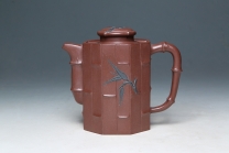 紫砂壶图片：竹影清风 - 美壶网