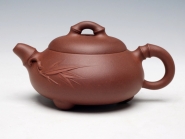 紫砂壶图片：竹韵 - 美壶网