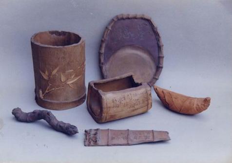 俞荣骏紫砂壶 文房雅玩、竹 