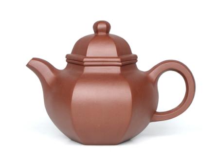 朱新南紫砂壶 六方掇球 