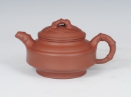 紫砂壶图片：双线竹鼓 - 美壶网