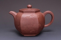 紫砂壶图片：六方宫灯 - 美壶网