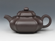 紫砂壶图片：四方抽角 - 美壶网