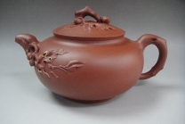 紫砂壶图片：花桃 - 美壶网