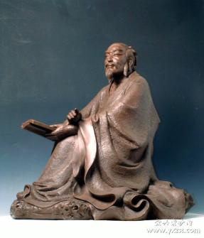 史小明紫砂壶 陆羽像 