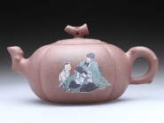 紫砂壶图片：柿子 - 美壶网