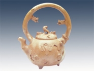 紫砂壶图片：九龙供春 - 美壶网