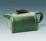 紫砂壶图片：竹·常乐（壶） - 美壶网