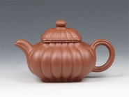 紫砂壶图片：筋纹传炉 - 美壶网