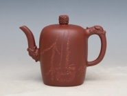 紫砂壶图片：龙凤呈祥（松） - 美壶网