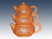 紫砂壶图片：合家欢 - 美壶网