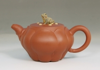 紫砂壶图片：青蛙莲子 - 美壶网