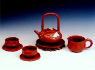 紫砂壶图片：春色茶具 - 美壶网