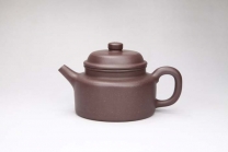 紫砂壶图片：德钟 紫泥 - 美壶网