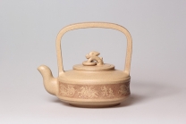 紫砂壶图片：汉韵提梁 - 美壶网