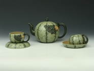 紫砂壶图片：西瓜套壶 - 美壶网