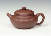紫砂壶图片：扁仿古 - 美壶网