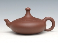 紫砂壶图片：顶珠 文革泥 - 美壶网