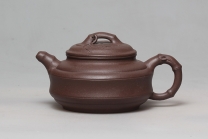 紫砂壶图片：双线竹鼓 - 美壶网