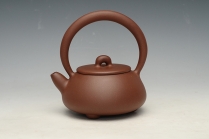 紫砂壶图片：提梁石瓢 - 美壶网