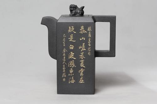 朱建平紫砂壶 玉玺汉方壶 